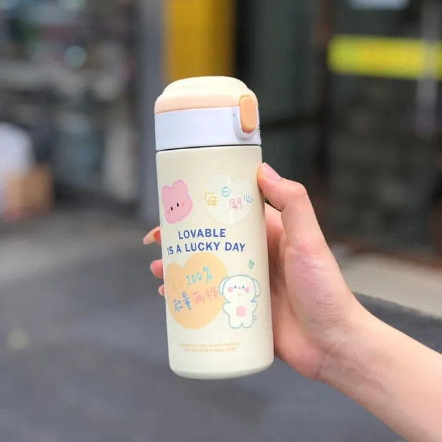 Cute Kawaii Bear Thermos 380ml