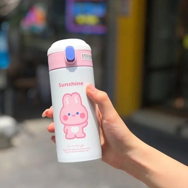 Cute Kawaii Bear Thermos 380ml