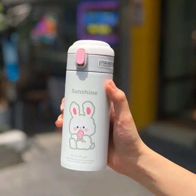 Cute Kawaii Bear Thermos 380ml