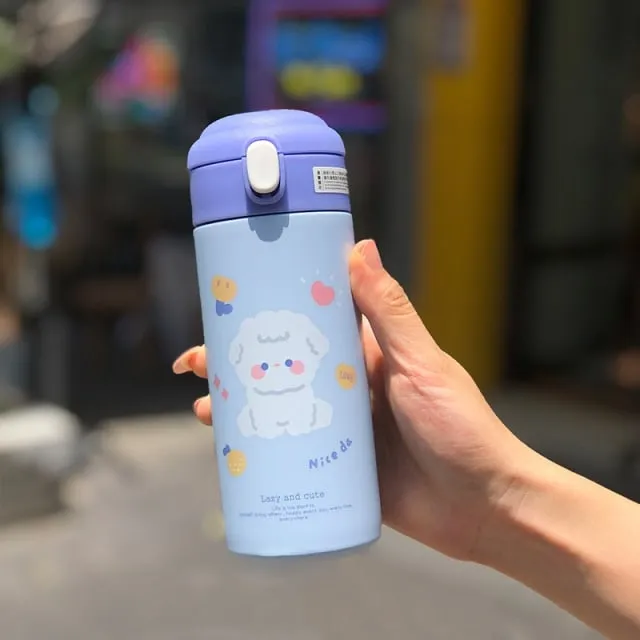 Cute Kawaii Bear Thermos 380ml