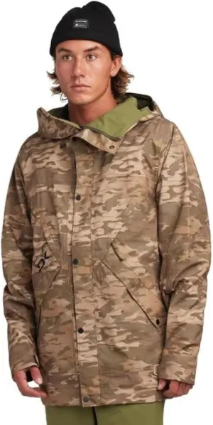 Dakine Men's Scout Jacket, Hooded Winter Coat (US, Alpha, Medium, Regular, Regular, Vintage Camo)