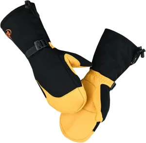 Daniel Smart Ski Mittens for Men and Women - Waterproof Winter Gloves - Snow Mitts for Cold Weather and Outdoor Activities.
