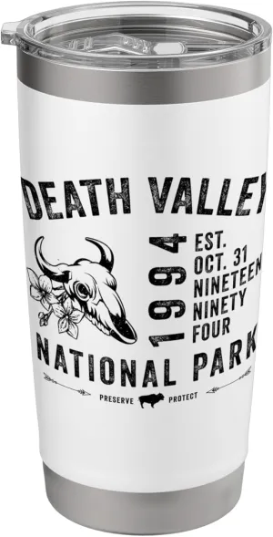 Death Valley National Park USA Hiking Camping Stargazing Stainless Steel Insulated Tumbler