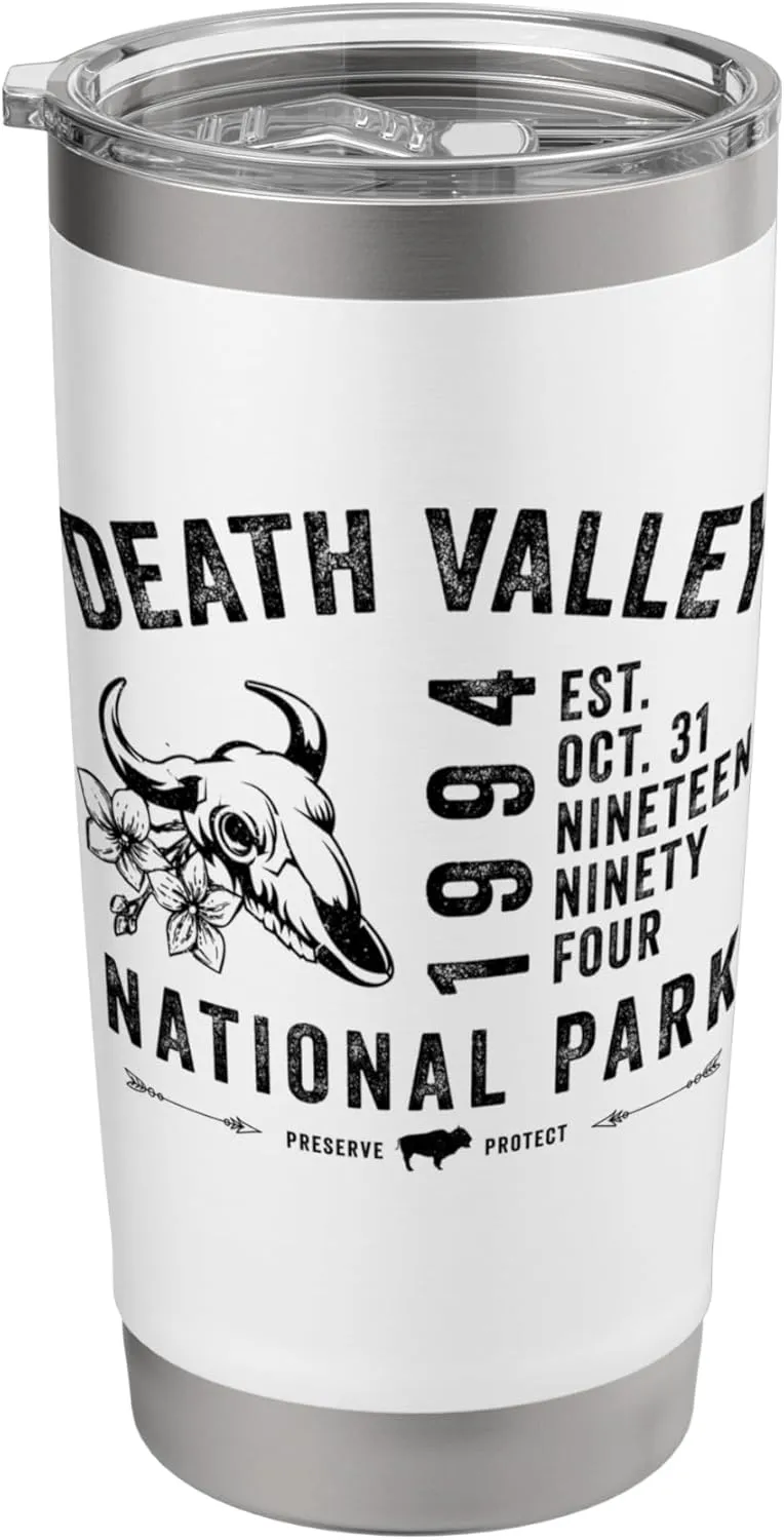 Death Valley National Park USA Hiking Camping Stargazing Stainless Steel Insulated Tumbler