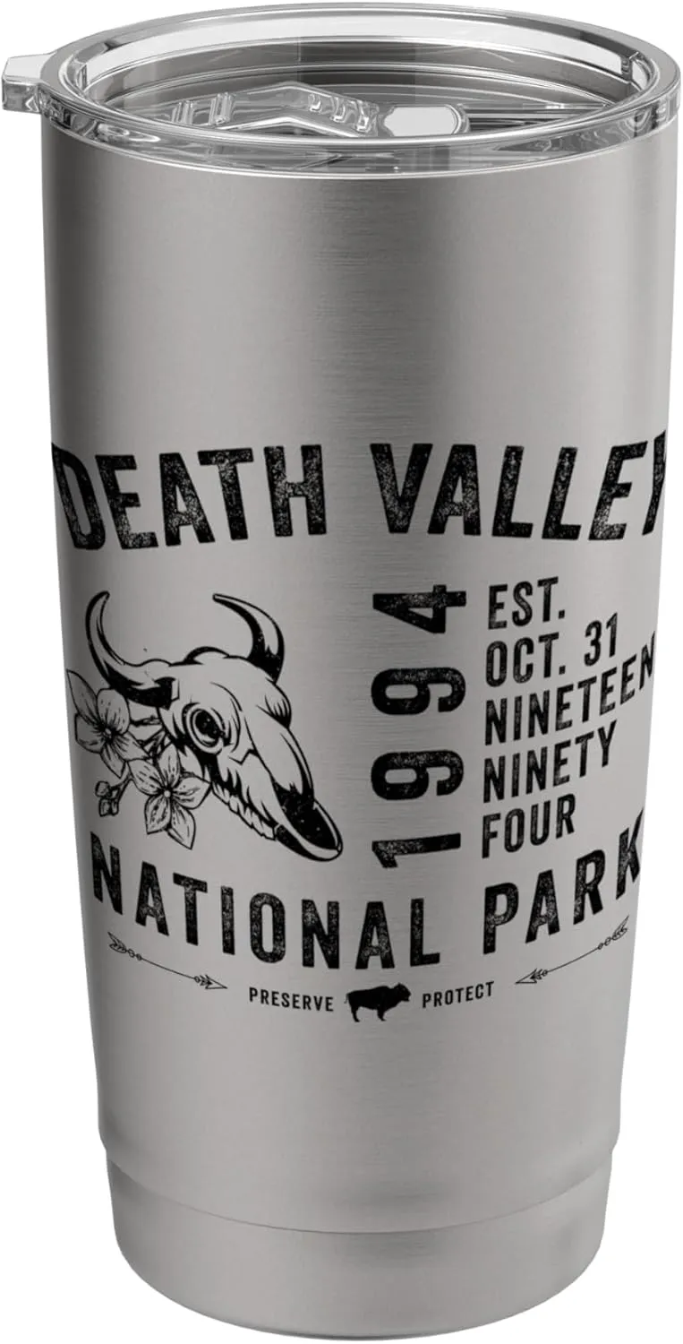 Death Valley National Park USA Hiking Camping Stargazing Stainless Steel Insulated Tumbler