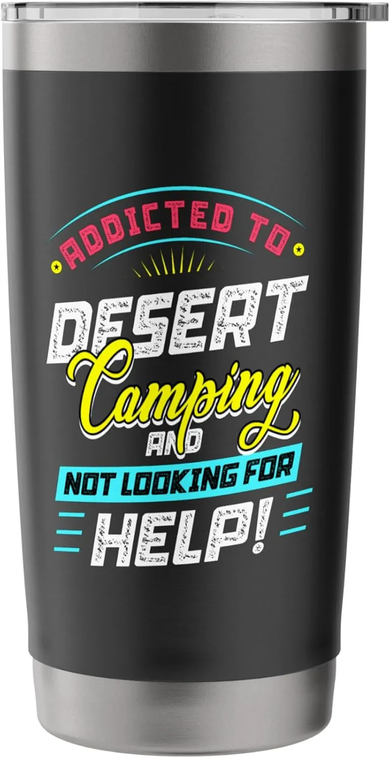Desert Camping Stainless Steel Insulated Tumbler