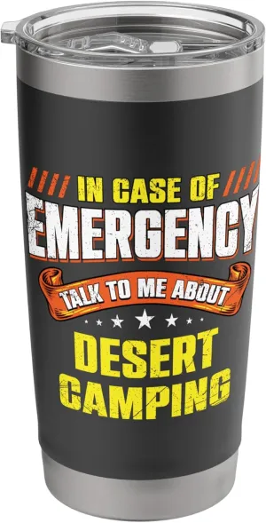 Desert Camping Stainless Steel Insulated Tumbler