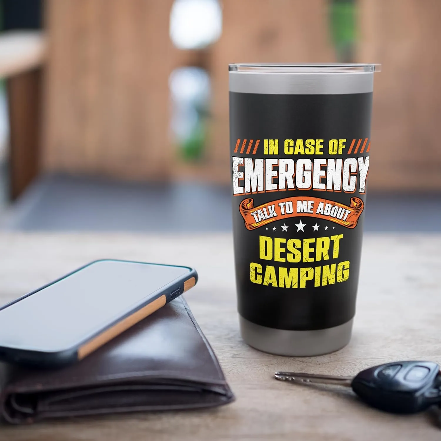 Desert Camping Stainless Steel Insulated Tumbler