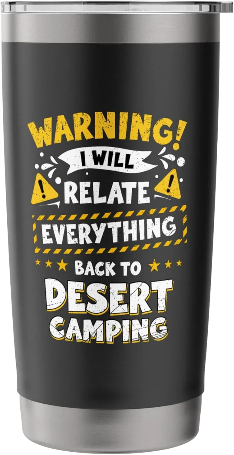 Desert Camping Stainless Steel Insulated Tumbler