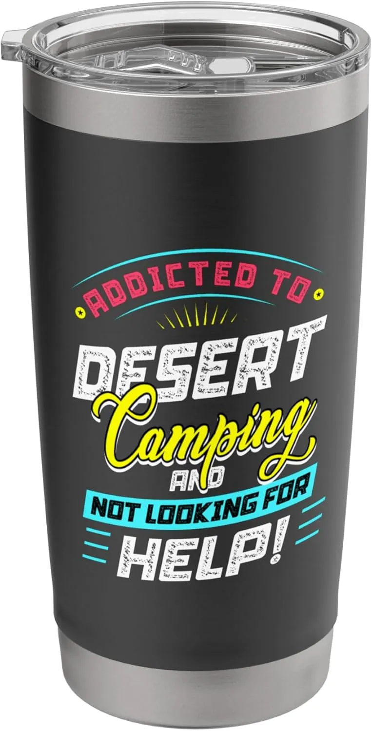 Desert Camping Stainless Steel Insulated Tumbler
