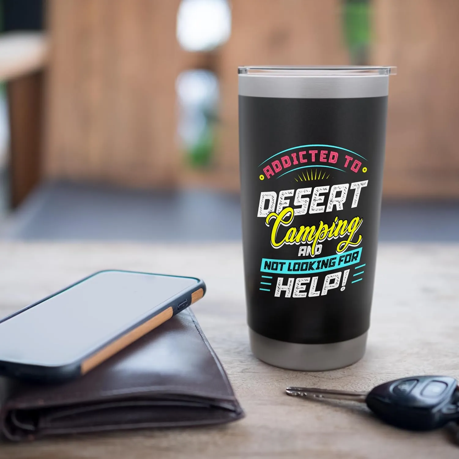 Desert Camping Stainless Steel Insulated Tumbler
