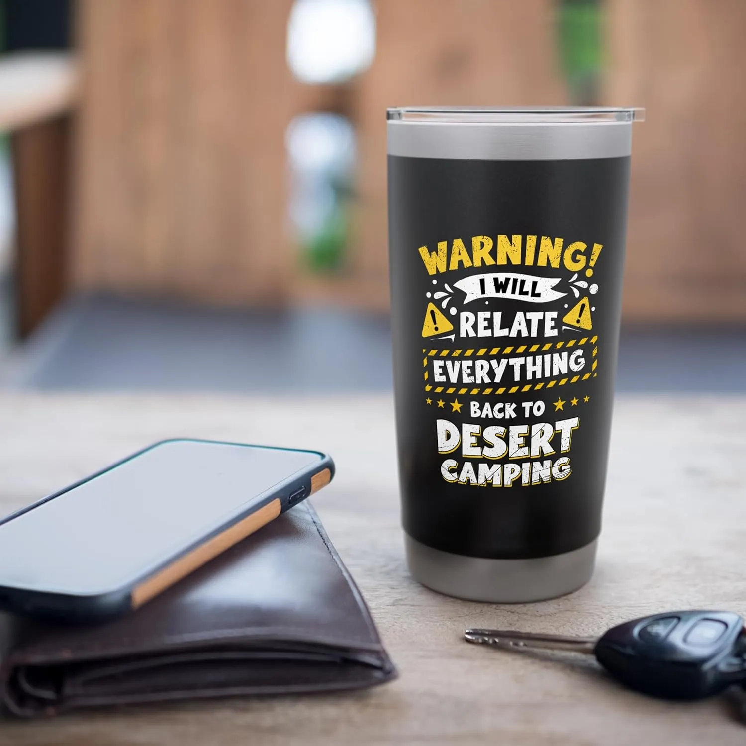 Desert Camping Stainless Steel Insulated Tumbler