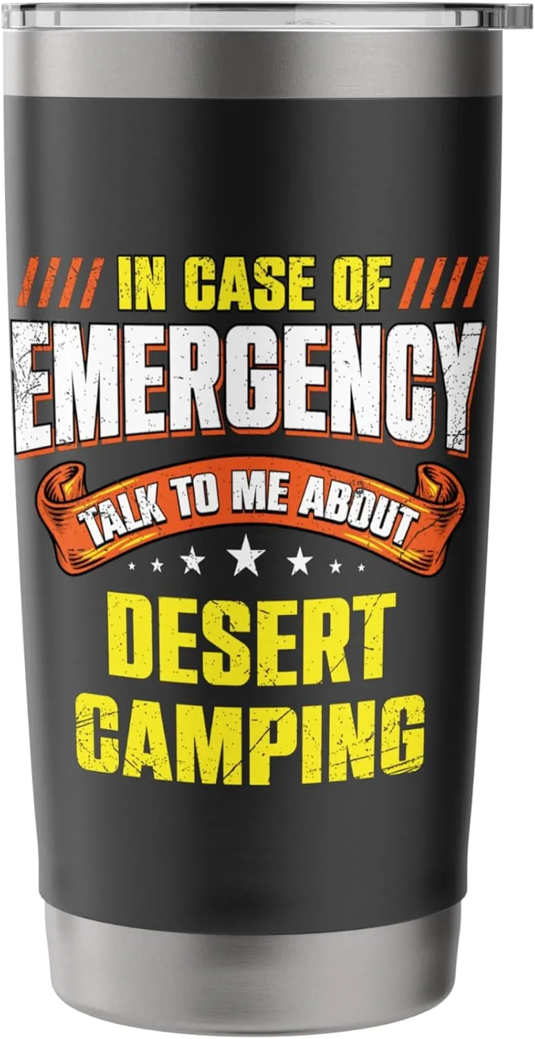 Desert Camping Stainless Steel Insulated Tumbler