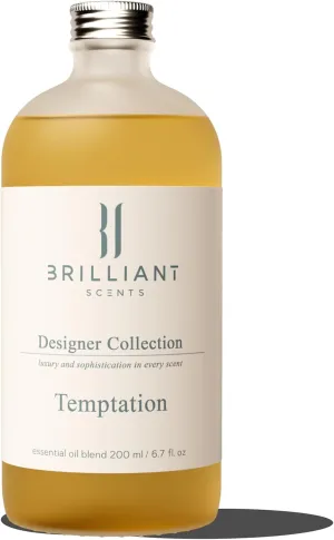 Diffuser Oil Refill, Inspired by Abercrombie and Fitch Fierce Designer Collection Aroma Scents, Essential Oils Set for Home, Fragrance Oil for Candle Making, Hotel, 500ML, Temptation