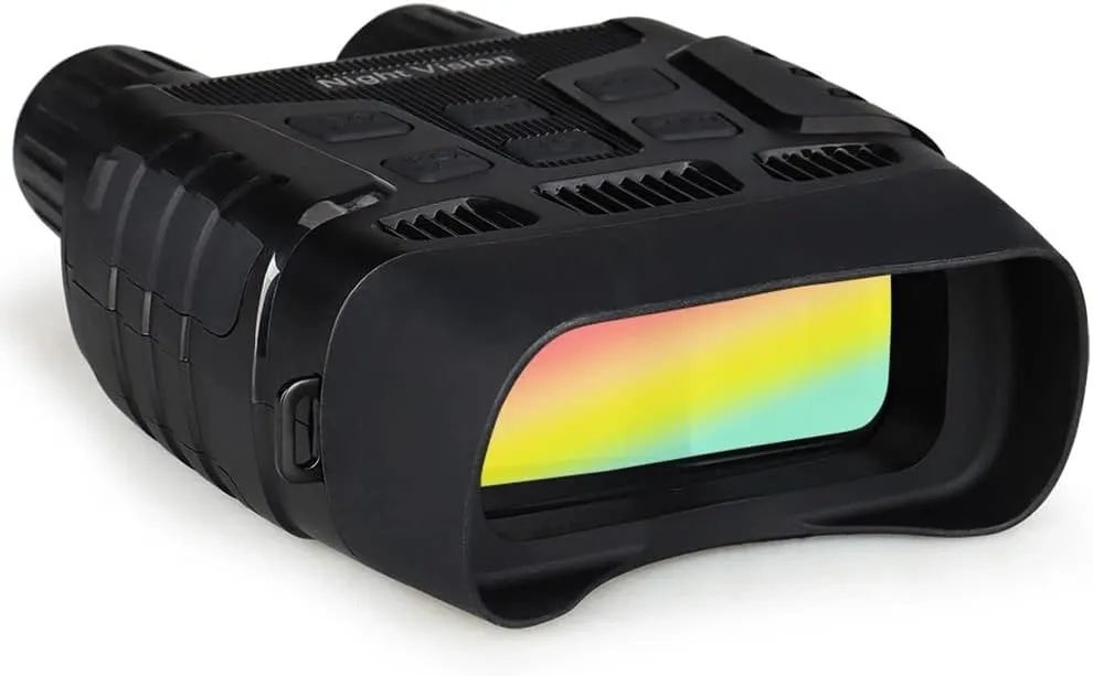 Digital Night Vision Binoculars, 2.3 Inch IPS Screen, HD Photo & 980P Video, 300m/984ft in Darkness, for Complete Military Security Hunting