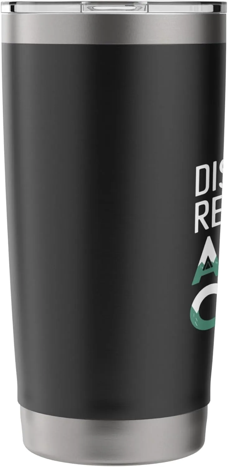 Disconnect Reconnect and Alpine Camp Alpine Camping Stainless Steel Insulated Tumbler