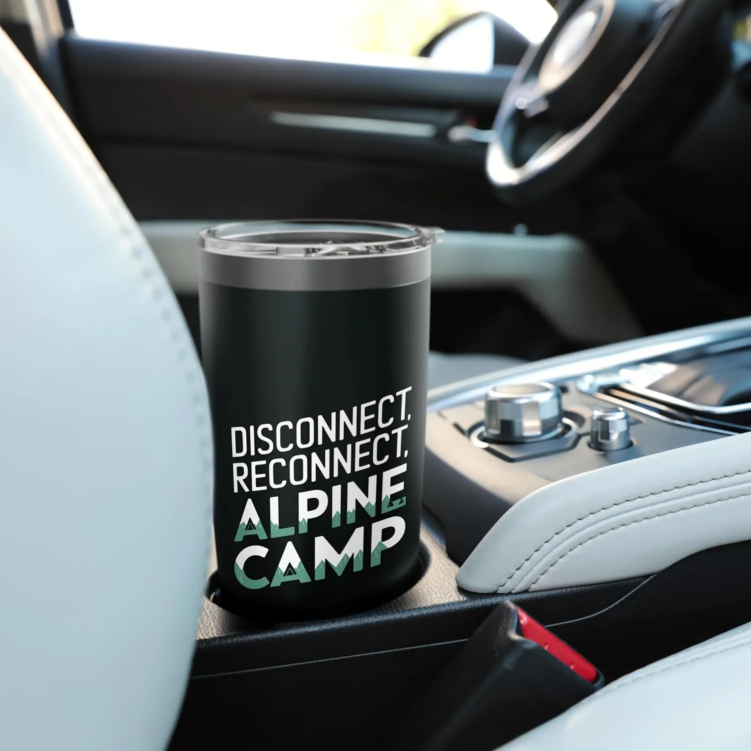 Disconnect Reconnect and Alpine Camp Alpine Camping Stainless Steel Insulated Tumbler