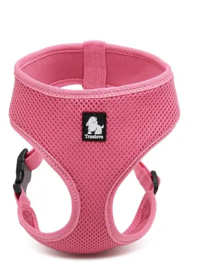 Dog Harness with Steel D Ring - Pink, XL