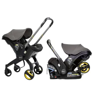 Doona Car Seat & Stroller, Greyhound - All-in-One Travel System