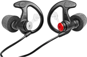 Earpro Sonic Defenders Ultra Foam-Tipped Earplugs (EP7), 28 dB, Large, Black, 1 Pair