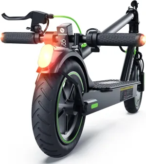 Electric Scooter for Adults, 19-37 Miles Long Range,19/28 Mph Top Speed, Commuting Electric Scooter with Turn Signals, Dual Shock Absorbers Escooter for Adults and Teens