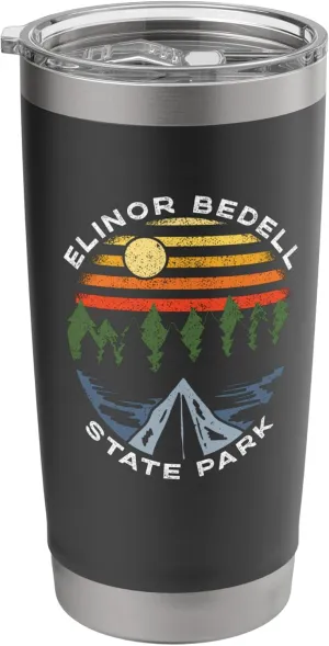 Elinor Bedell State Park Iowa Forest Camping Vacation Stainless Steel Insulated Tumbler