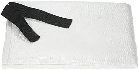 Emergency Survival Fiberglass Fire Blanket Shelter Safety Cover Ideal for The Kitchen, Fireplace, Grill, car, Camping (39x39 in)