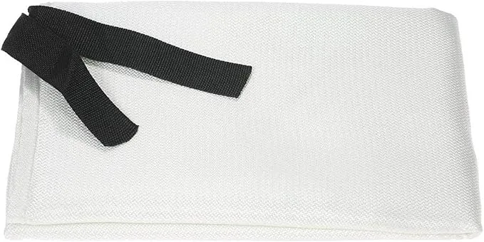 Emergency Survival Fiberglass Fire Blanket Shelter Safety Cover Ideal for The Kitchen, Fireplace, Grill, car, Camping (59x59 in)