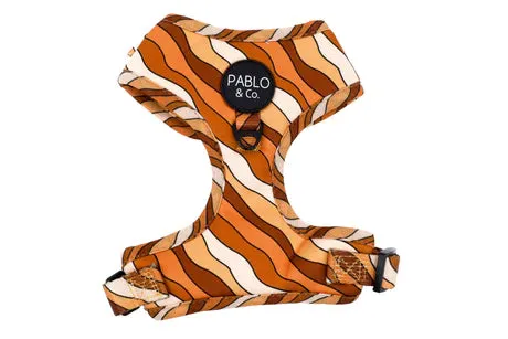 Espresso Swirls Adjustable Harness
