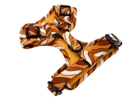 Espresso Swirls Adjustable Harness