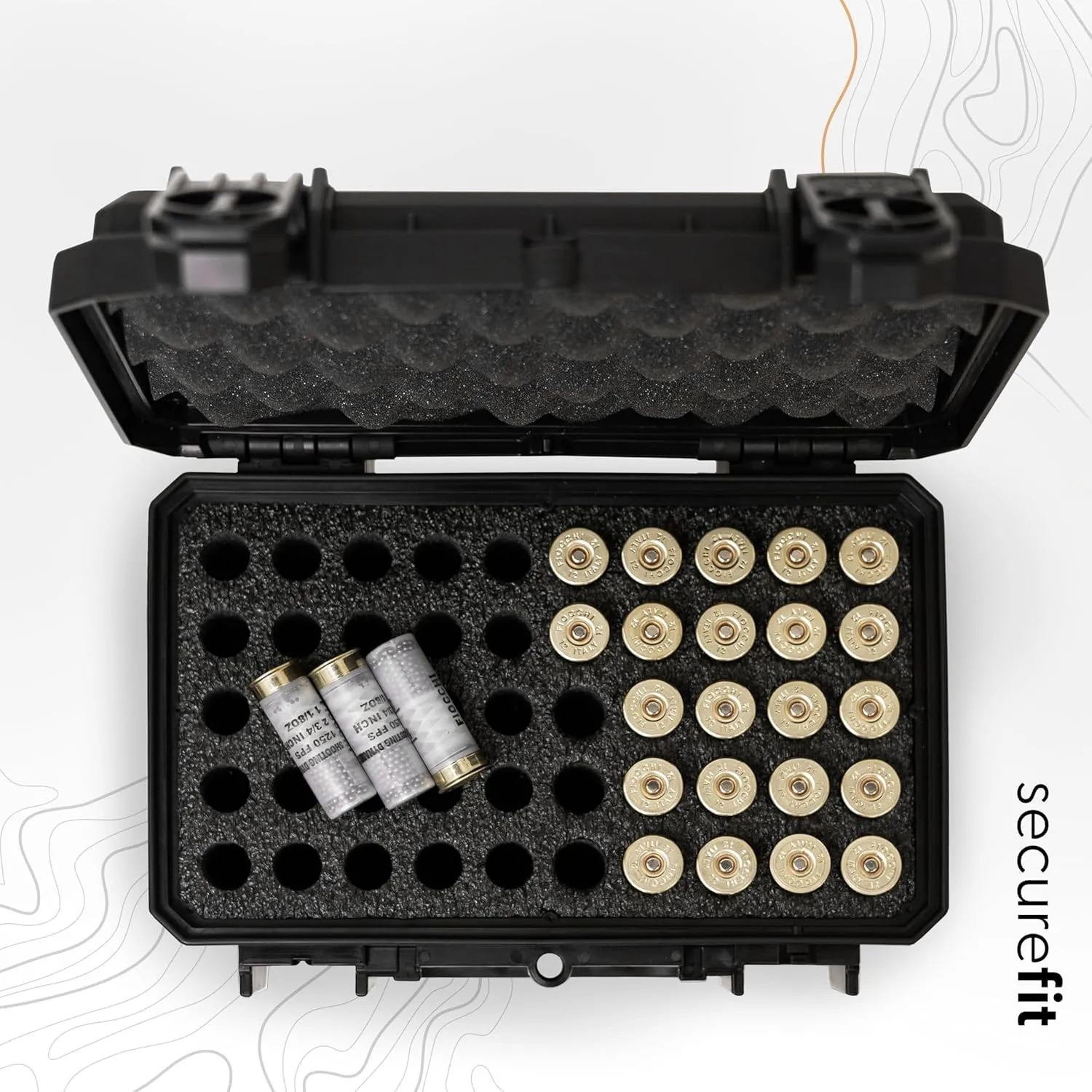 Evergreen Rifle Ammo Cases - Multiple Options - Compatible with 223, 5.56, 300 BLK, 7.62/43 Win, 6.5 Creedmoor, 30-06 / 12GA, 16GA, 20GA / 7.62, 30-06, 308 Win / 338 Lapua