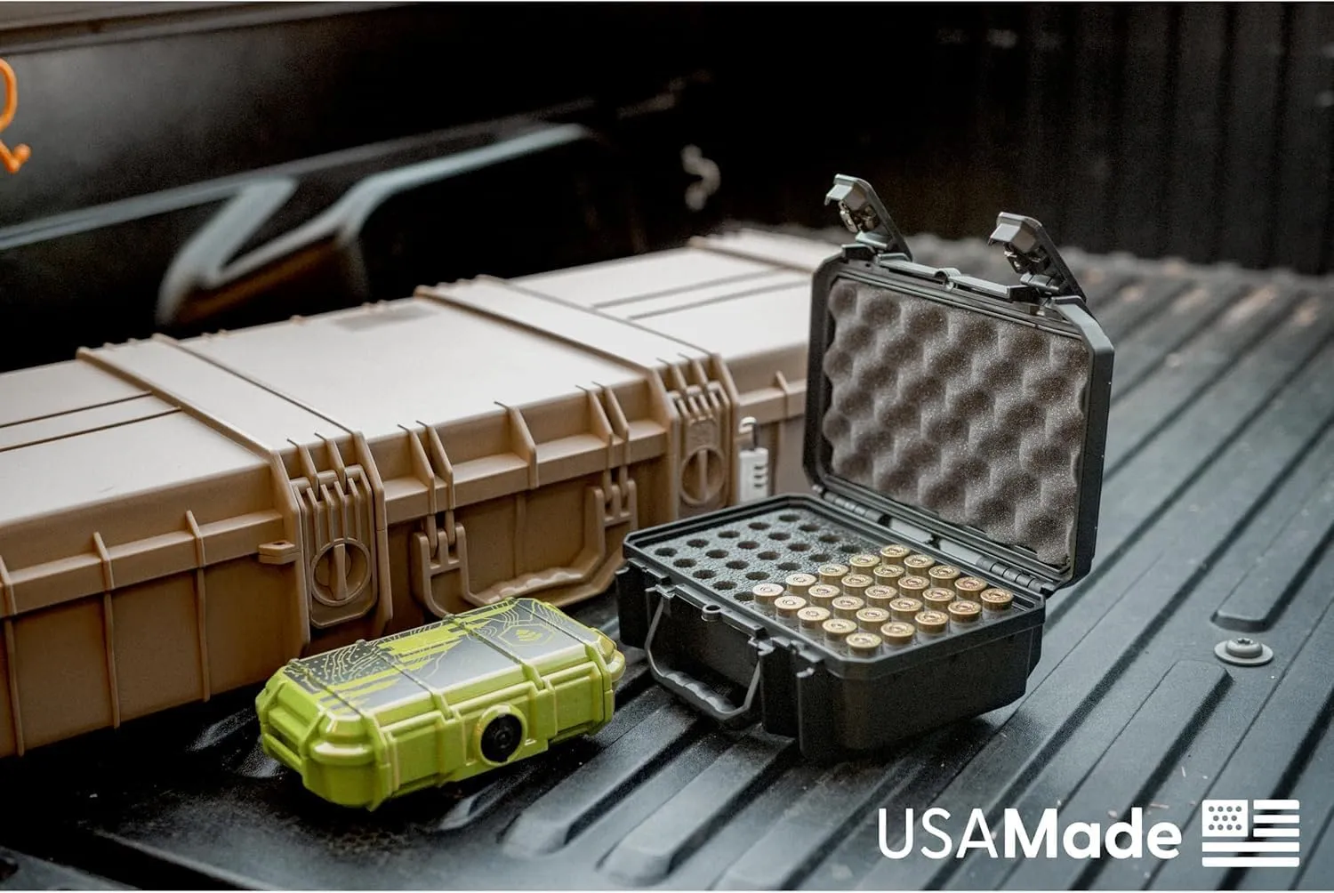 Evergreen Rifle Ammo Cases - Multiple Options - Compatible with 223, 5.56, 300 BLK, 7.62/43 Win, 6.5 Creedmoor, 30-06 / 12GA, 16GA, 20GA / 7.62, 30-06, 308 Win / 338 Lapua
