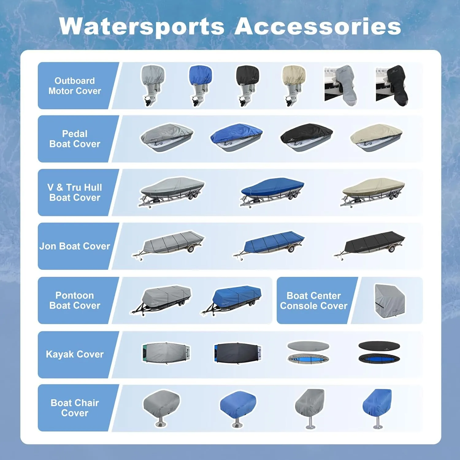 Explore Land Outboard Motor Cover - Waterproof 600D Heavy Duty Boat Engine Hood Covers - Fit for Motor 225-300 HP, Black