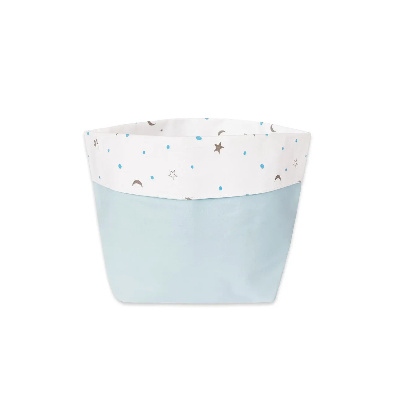 Fabric Storage Baskets (Set of 2) – Blue