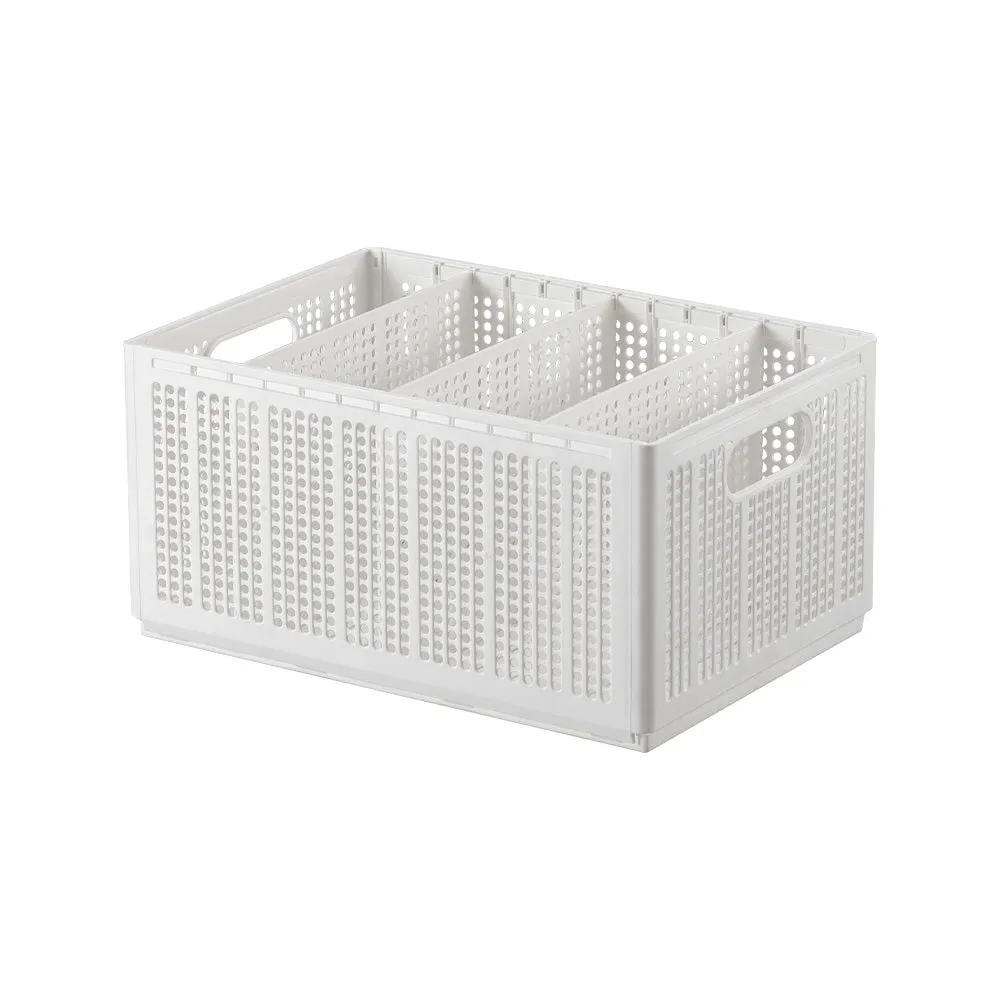 FaSoLa Foldable Storage Basket - Large, White