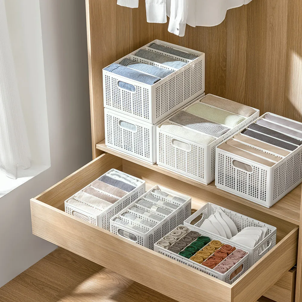 FaSoLa Foldable Storage Basket - White, Small