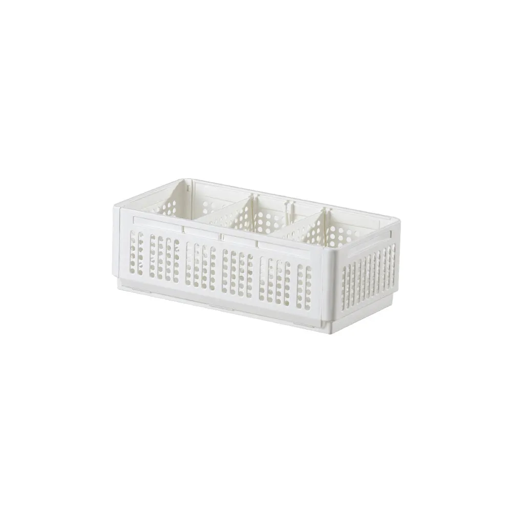FaSoLa Foldable Storage Basket - White, Small