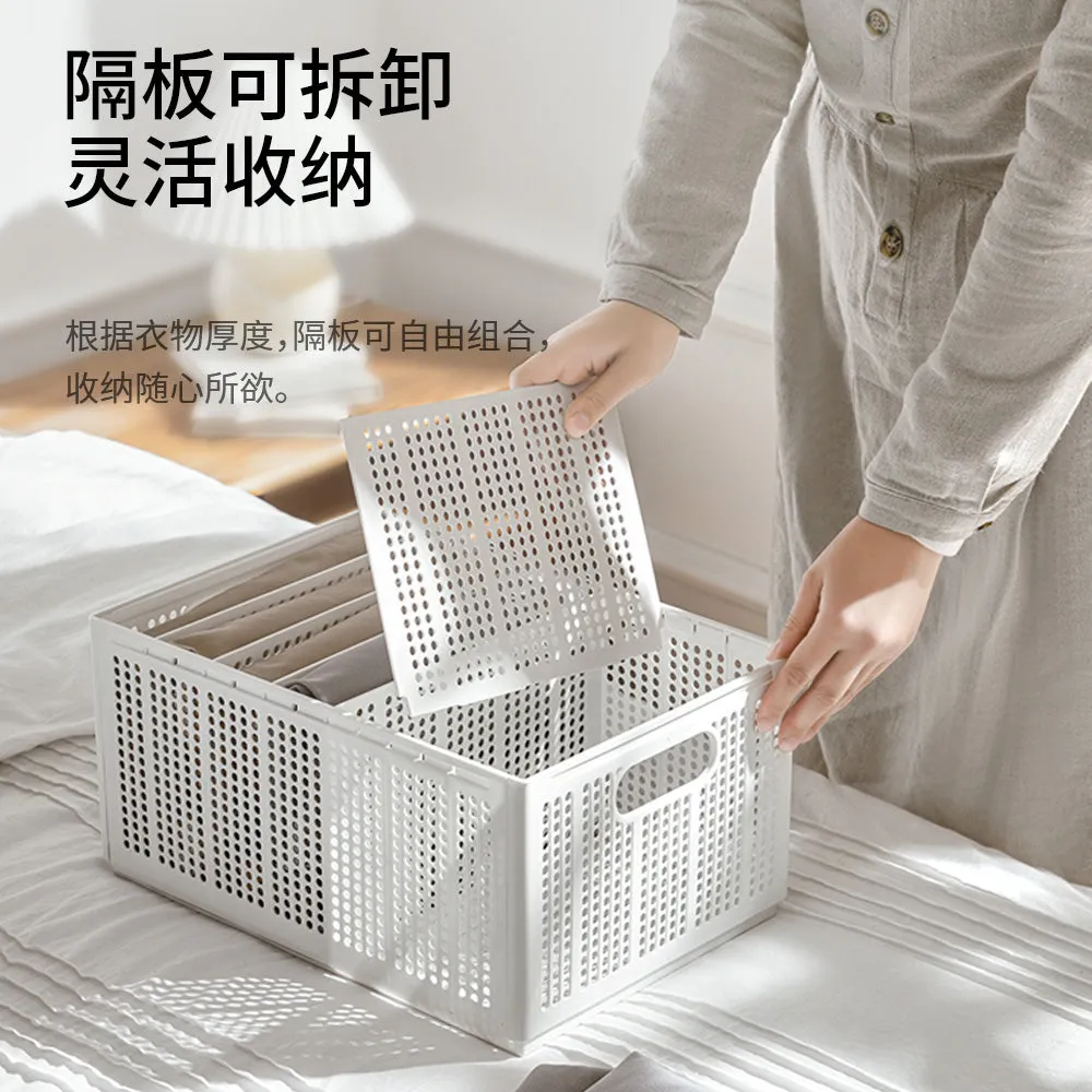 FaSoLa Foldable Storage Basket - White, Small