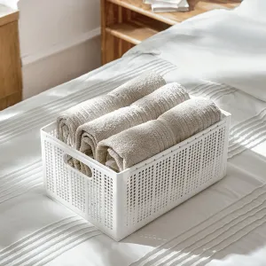 FaSoLa Foldable Storage Basket - White, Small