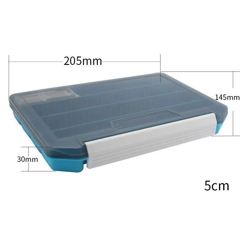 Fishing Tackle Box - 11pc Storage Container