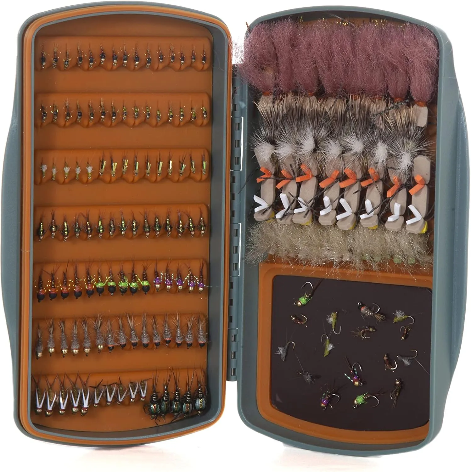 fishpond Tacky Pescador Fly Box - MagPad - Smoke Grey | Fly Fishing Magnetic Fly Box | Fly Boxes for Fly Fishing