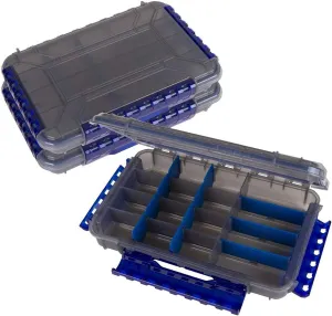 Flambeau Outdoors Zerust MAX WP4005ZMP Waterproof Tuff Tainer - 3-PK Bundle, Smoke Gray