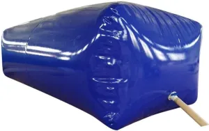 Foldable Rain Barrel Water Tank, Large Capacity PVC Water Storage Bag with Faucet, Portable Outdoor Water Tank for Gardening, Irrigation, and Emergency Use (350L/92gal)(350L(92gal))