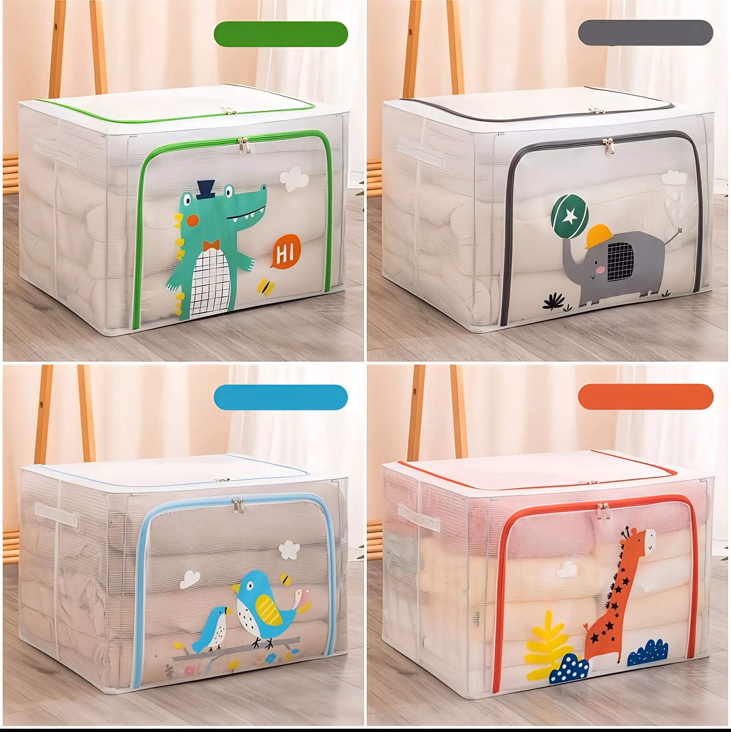 Foldable storage box