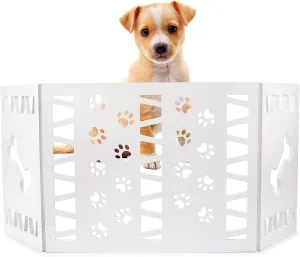 Free Standing Dog Gate | Width 23.5-47 inch | Height 18.75 inch
