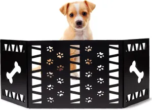 Free Standing Pet Gate | Pet Gate for Small Dogs | Free Standing Dog Gate for Stairs | Freestanding Dog Gates for Doorways | Freestanding Pet Gates for Dogs | Width 23.5-47 inch | Height 18.75 inch