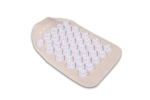 FSA HSA Eligible Kanjo Heat Therapy Acupressure Pillow - Neck and Stomach Pillow - Relieve Neck and Stomach Pain - Includes Travel Bag