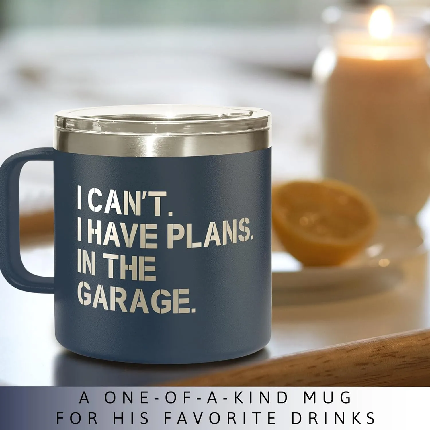 Gifts for Men - Fathers Day Gift for Dad, Grandpa, Uncle, Husband - Anniversary, Birthday, Christmas Gifts for Men, Him - Funny Mens Gift Ideas Unique - 14 Oz Stainless Steel Coffee Mug