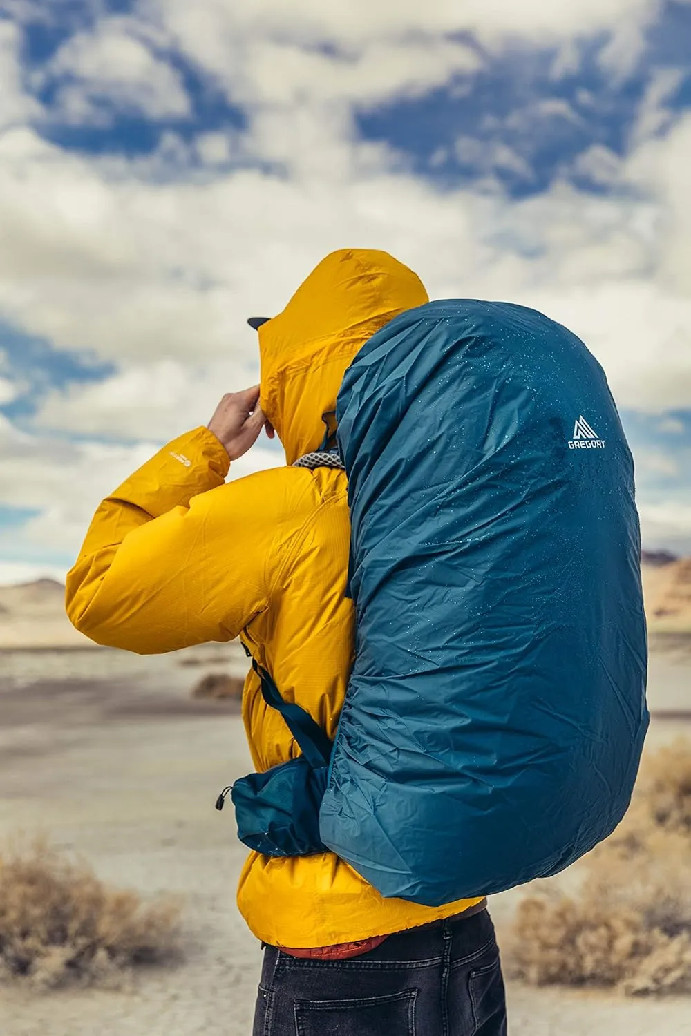 Gregory Paragon 68L Unisex Lightweight Backpacking Pack, Breathable Backpanel, Raincover Included, Water Bladder Sleeve (Reservoir not Included), Medium/Large, Smoke Grey