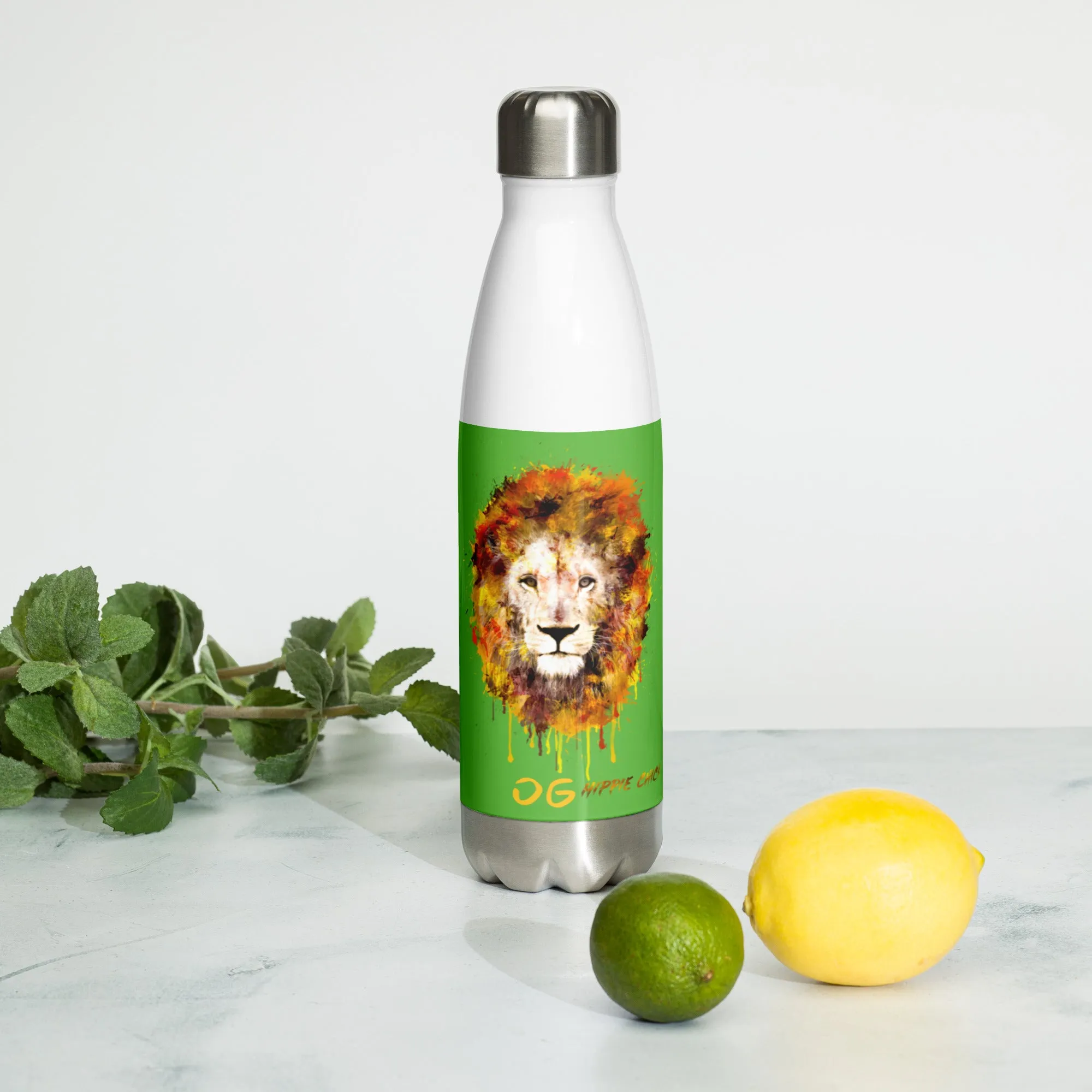 Grinch Stainless Steel Water Bottle